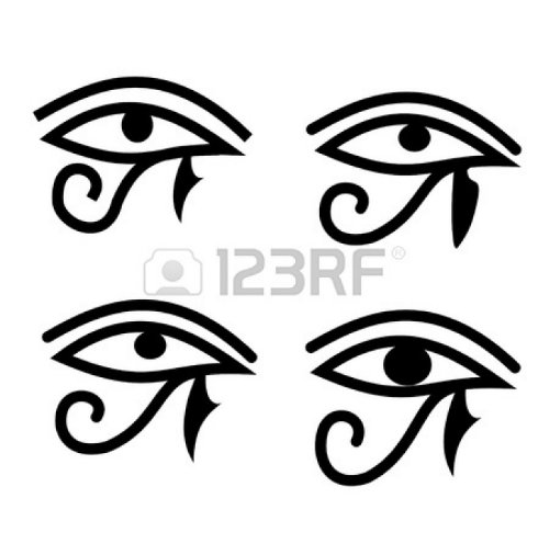Amazing Eye of Horus Tattoo Design